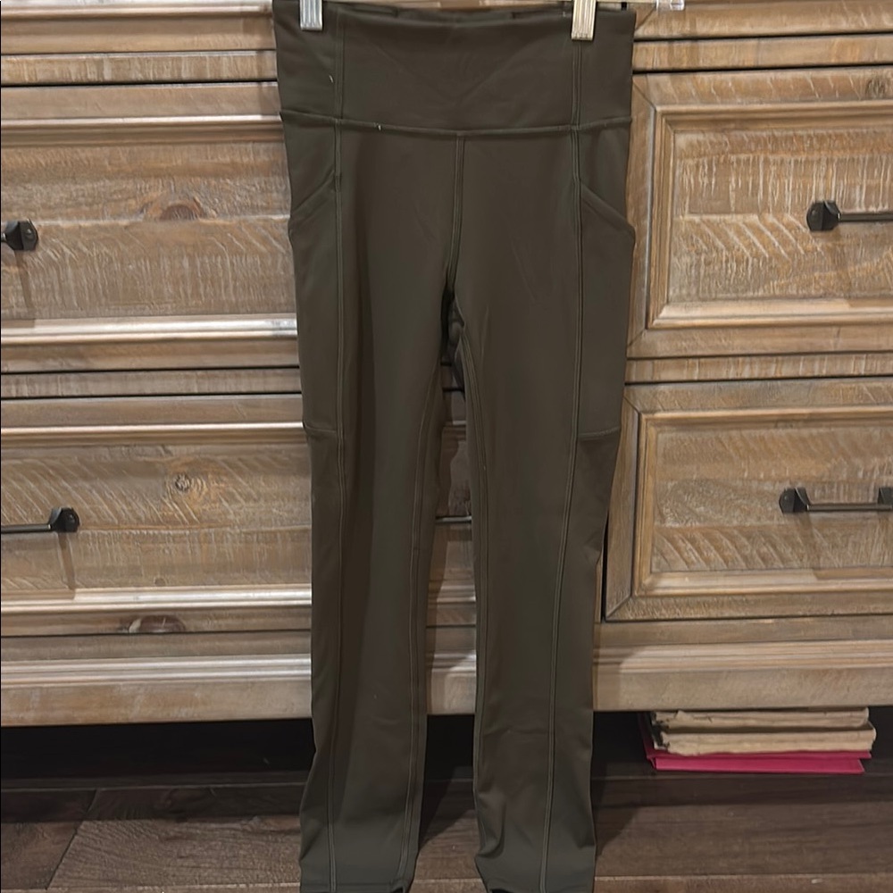 Lululemon Olive Green Leggings